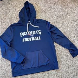 NFL Patriots hooded sweatshirt